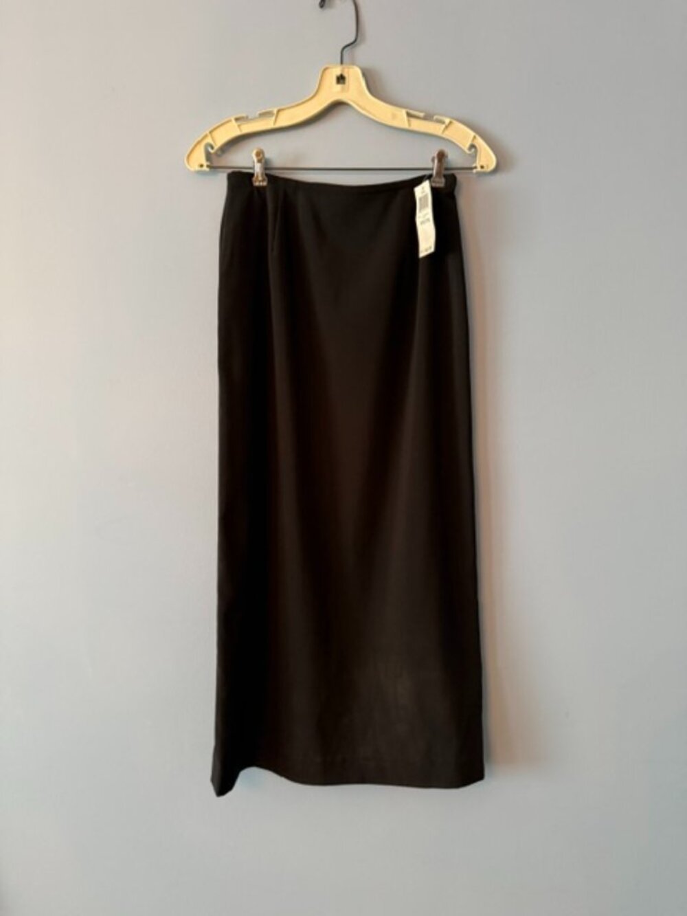 NWT Style & Co Vienna Black Long Pencil Skirt Size 6 Petite
